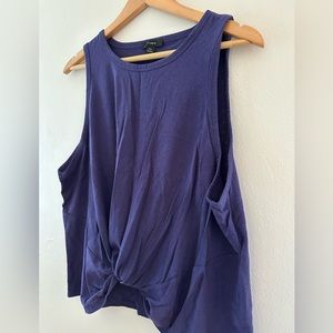 J. Crew Twist-Front Tank Top